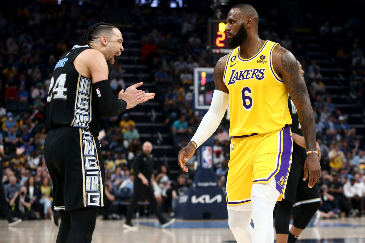 Dillon Brooks LeBron Clap